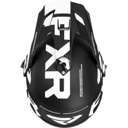Шлем FXR Torque X Team Blk/White с подогревом