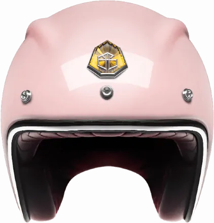 Мотошлем Guang Open Face Rose
