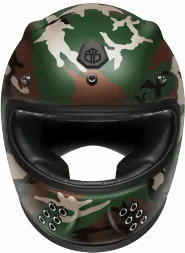 Мотошлем Guang Full Face Camo Classics Matte