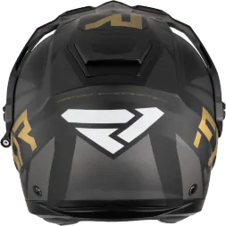 Шлем FXR Maverick X Black/Gold с подогревом 