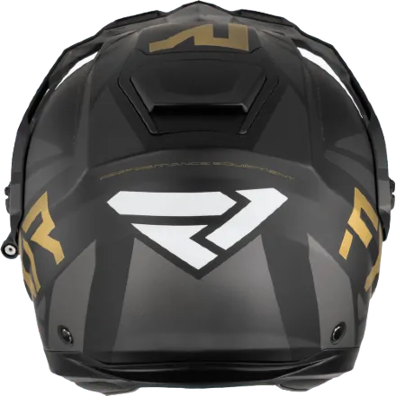 Шлем FXR Maverick X Black/Gold с подогревом 