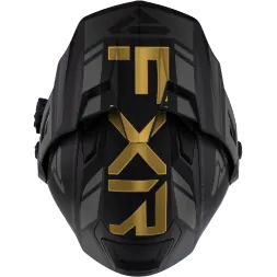 Шлем FXR Maverick X Black/Gold с подогревом 