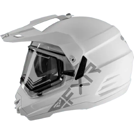 Шлем FXR Torque X Prime White с подогревом  