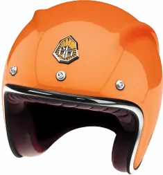 Мотошлем Guang Open Face Orange