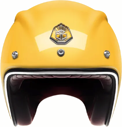 Мотошлем Guang Open Face Citron