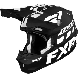 Шлем FXR Blade Race Div Black/White