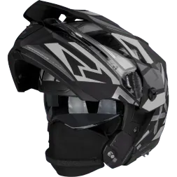 Шлем FXR Maverick X Black/Titanium с подогревом
