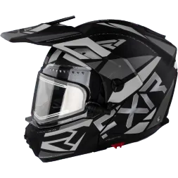 Шлем FXR Maverick X Black/Titanium с подогревом