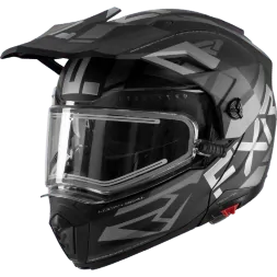 Шлем FXR Maverick X Black/Titanium с подогревом