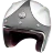 Мотошлем Guang Open Face Speedrun V.1 (Silver &amp; White)