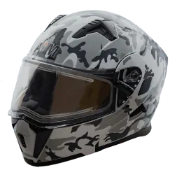 Шлем AiM JK906 Camouflage с электрообогревом 