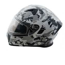 Шлем AiM JK906 Camouflage с электрообогревом 