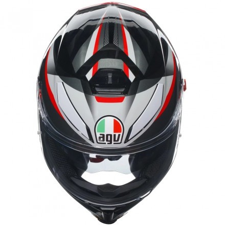 Мотошлем AGV K-5 S Multi Plasma Black/Grey/Red