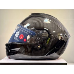 Мотошлем Shark Spartan Rs Carbon Skin, цвет Карбон/Черный