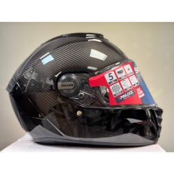 Мотошлем Shark Spartan Rs Carbon Skin, цвет Карбон/Черный