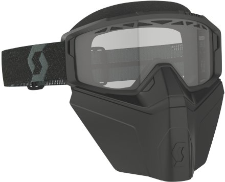 Очки Scott Primal Safari Facemask Black Clear