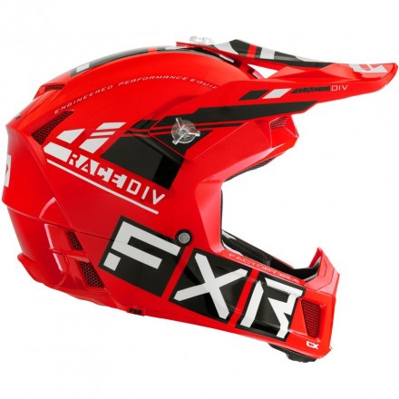Шлем FXR Clutch CX Pro Red Black D-ring