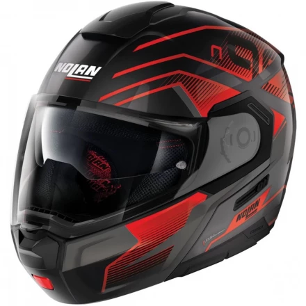 Мотошлем Nolan N90-3 Comeback N-Com 44 Black/Red