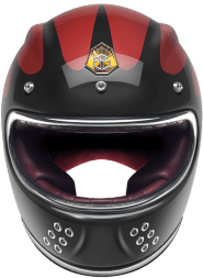 Мотошлем Guang Full Face Speedrun V.2 (Black &amp; Copper)