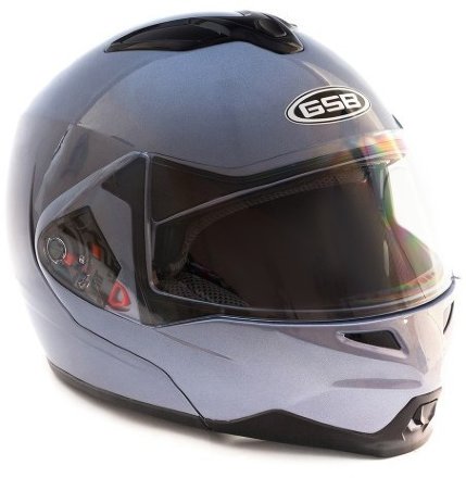 Шлем модуляр GSB G-339 Grey Met Bluetooth