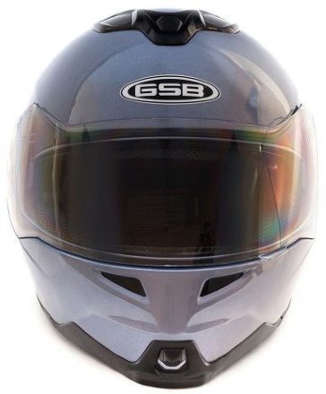 Шлем модуляр GSB G-339 Grey Met Bluetooth