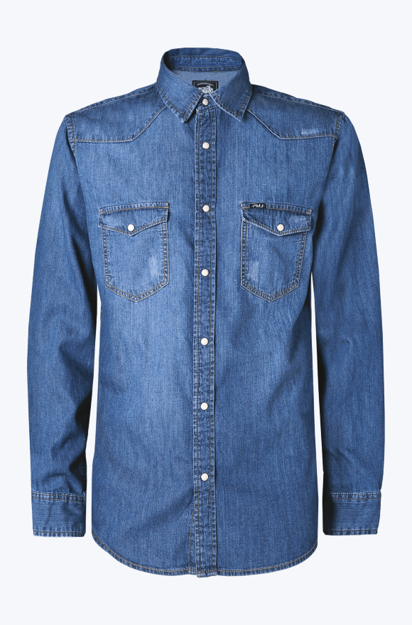 Denim shirt men price sales