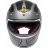 Мотошлем Guang Full Face Speedrun V.2 (Grey &amp; Carbon)
