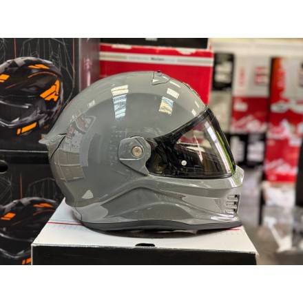 Мотошлем Scorpion Exo Covert-FX Solid, цвет Серый