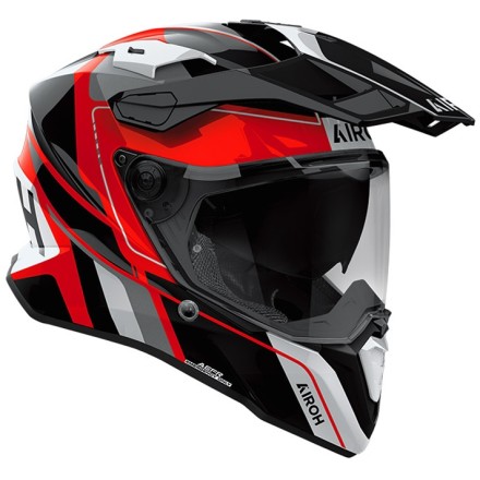 Шлем AIROH Commander 2 Skip Red Gloss 