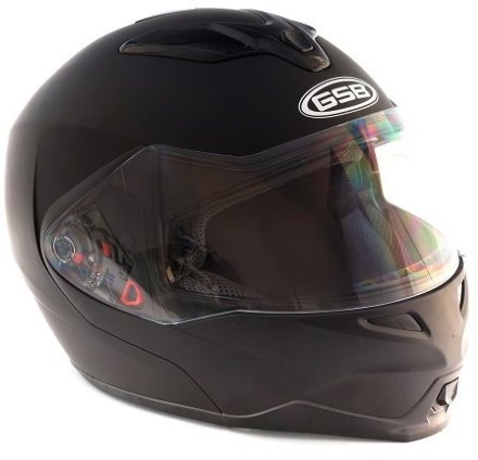 Шлем модуляр GSB G-339 Black Matt Bt Bluetooth 