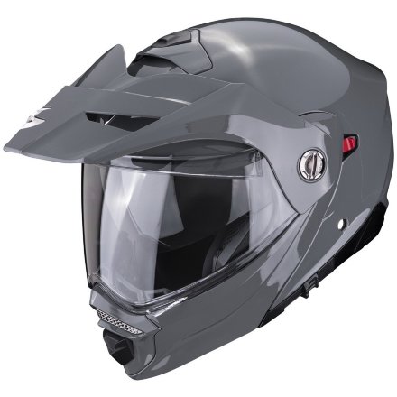 Мотошлем Scorpion Exo ADX-2 Solid, цвет Цемент