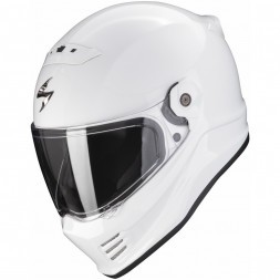 Мотошлем Scorpion Exo Covert-FX Solid, цвет Белый