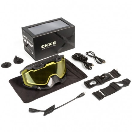 Очки CKX 210° Original Heated Black/Yellow с подогревом