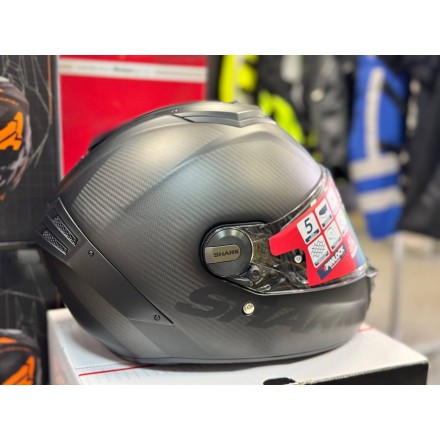 Мотошлем Shark Spartan Rs Carbon Skin Mat, цвет Карбон Матовый/Черный