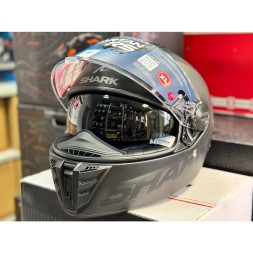 Мотошлем Shark Spartan Rs Carbon Skin Mat, цвет Карбон Матовый/Черный