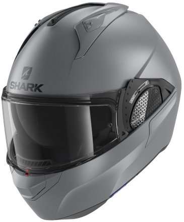 Мотошлем Shark Evo-Gt Blank, цвет Серый Матовый