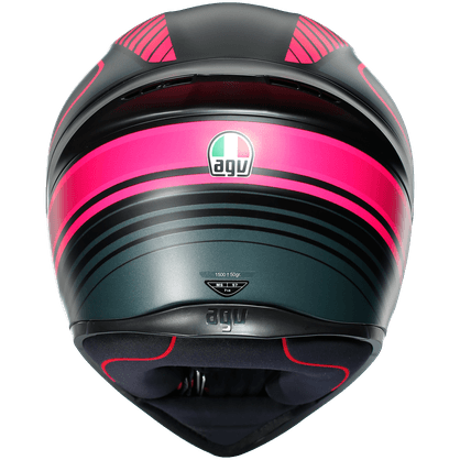 Мотошлем AGV K1 Multi Warmup Matt Black/Pink
