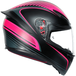 Мотошлем AGV K1 Multi Warmup Matt Black/Pink