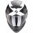 Мотошлем Scorpion Exo Covert-FX Gallus, цвет Черный Матовый/Белый