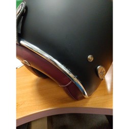 Мотошлем Baruffaldi Zar Vintage Black Red