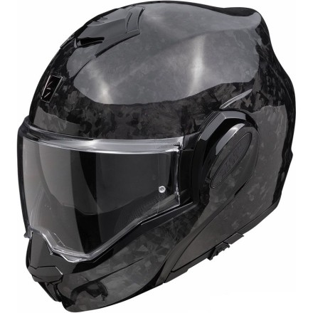 Мотошлем Scorpion Exo-Tech Evo Carbon Onyx, цвет Карбон