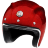 Мотошлем Guang Open Face Pacifique Red