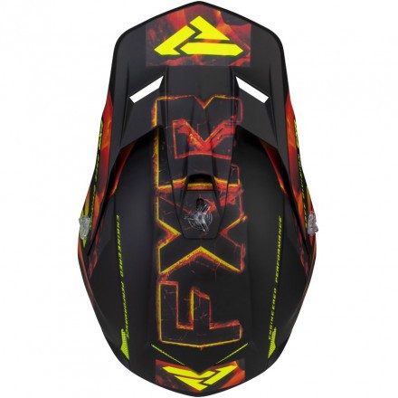 Шлем FXR Clutch Evo LE Magma D-ring