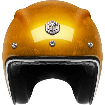 Мотошлем Guang Open Face Pacifique Gold