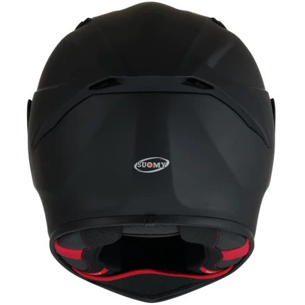 Мотошлем SUOMY TRACK-1 PLAIN, цвет Черный Матовый