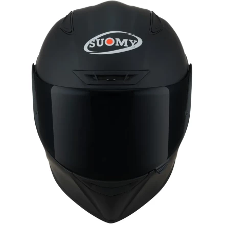 Мотошлем SUOMY TRACK-1 PLAIN, цвет Черный Матовый