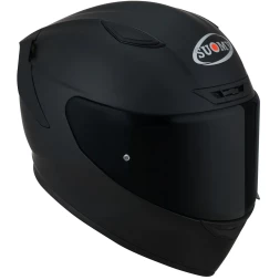 Мотошлем SUOMY TRACK-1 PLAIN, цвет Черный Матовый