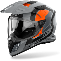 Шлем AIROH Bandit Horn Orange Matt