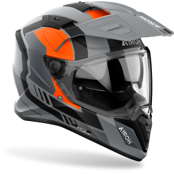 Шлем AIROH Bandit Horn Orange Matt