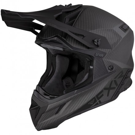 Шлем FXR Helium Carbon Black D-ring
